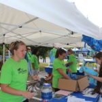 2022 volunteers & T-shirts at Info booth